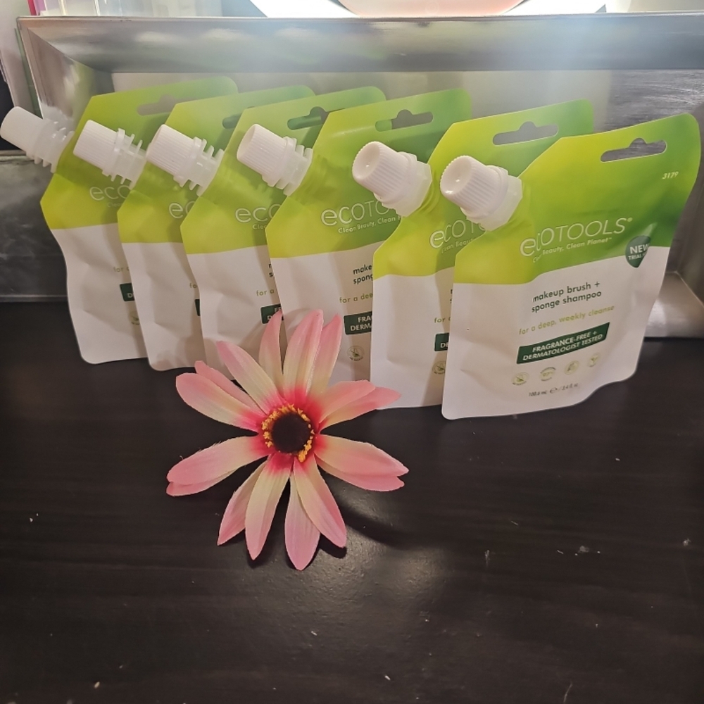 5 For $35!! - *BUNDLE OF 6* EcoTools Makeup Brush Shampoo
